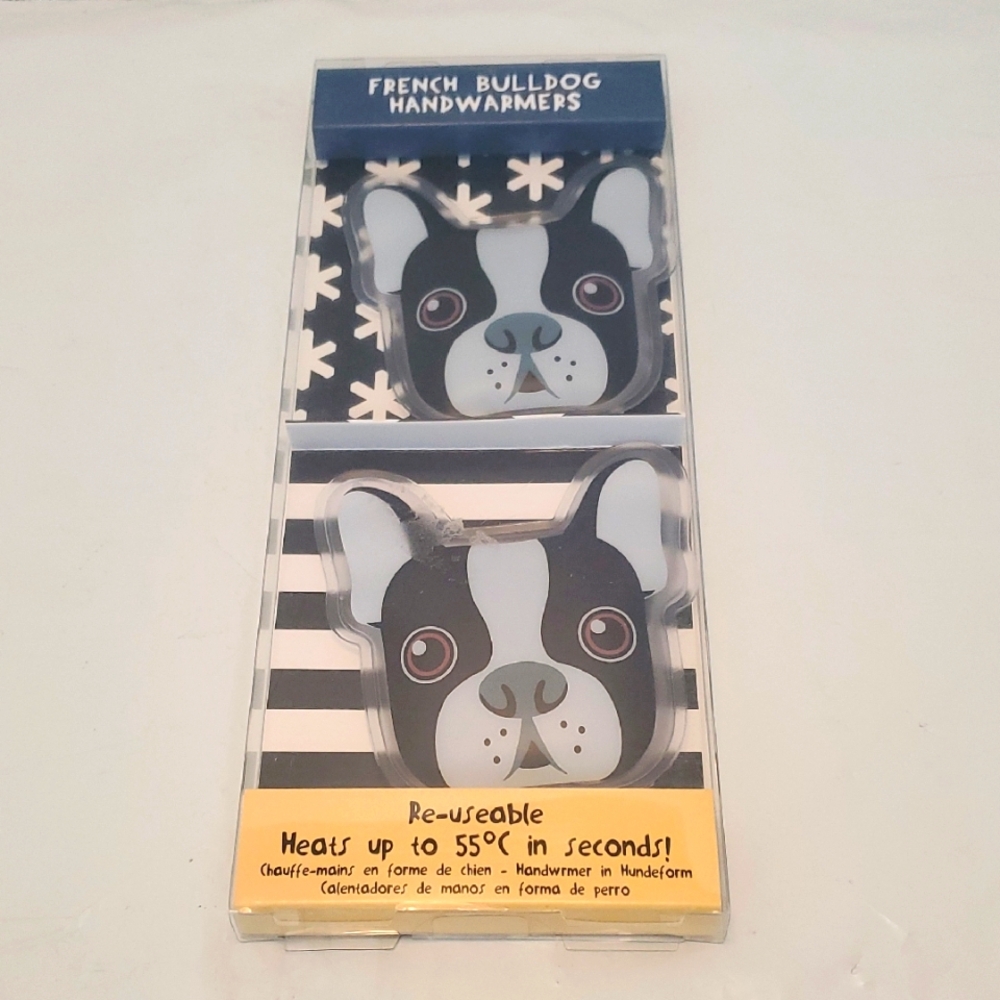 Kohl's French Bulldog Handwarmers - Black and White